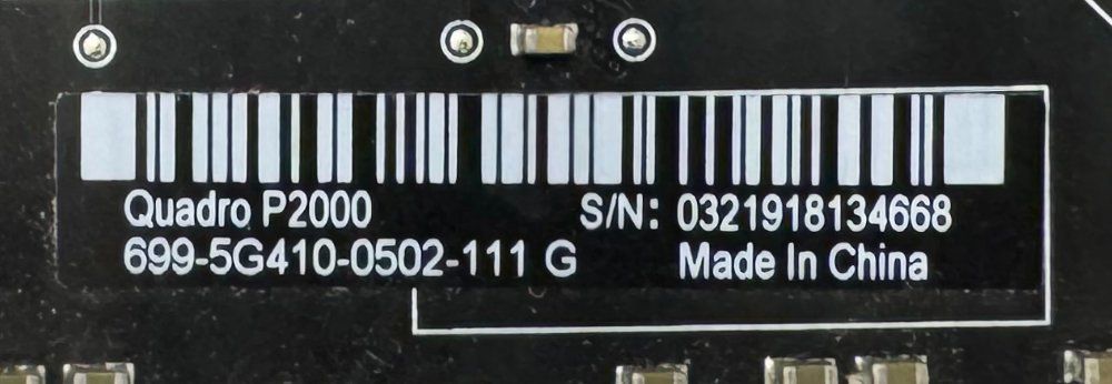 Nvidia Schede grafiche: Nvidia Quadro P2000 5GB – Usato da Bern venduto da sn8per 4