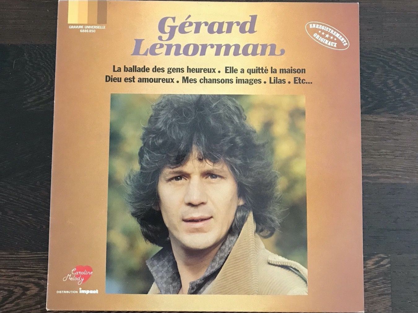 Dischi in vinile: GERARD LENORMAN (LP) Gérard Lenorman – Nuovo (secondo la descrizione) da Zürich venduto da Tarafo5