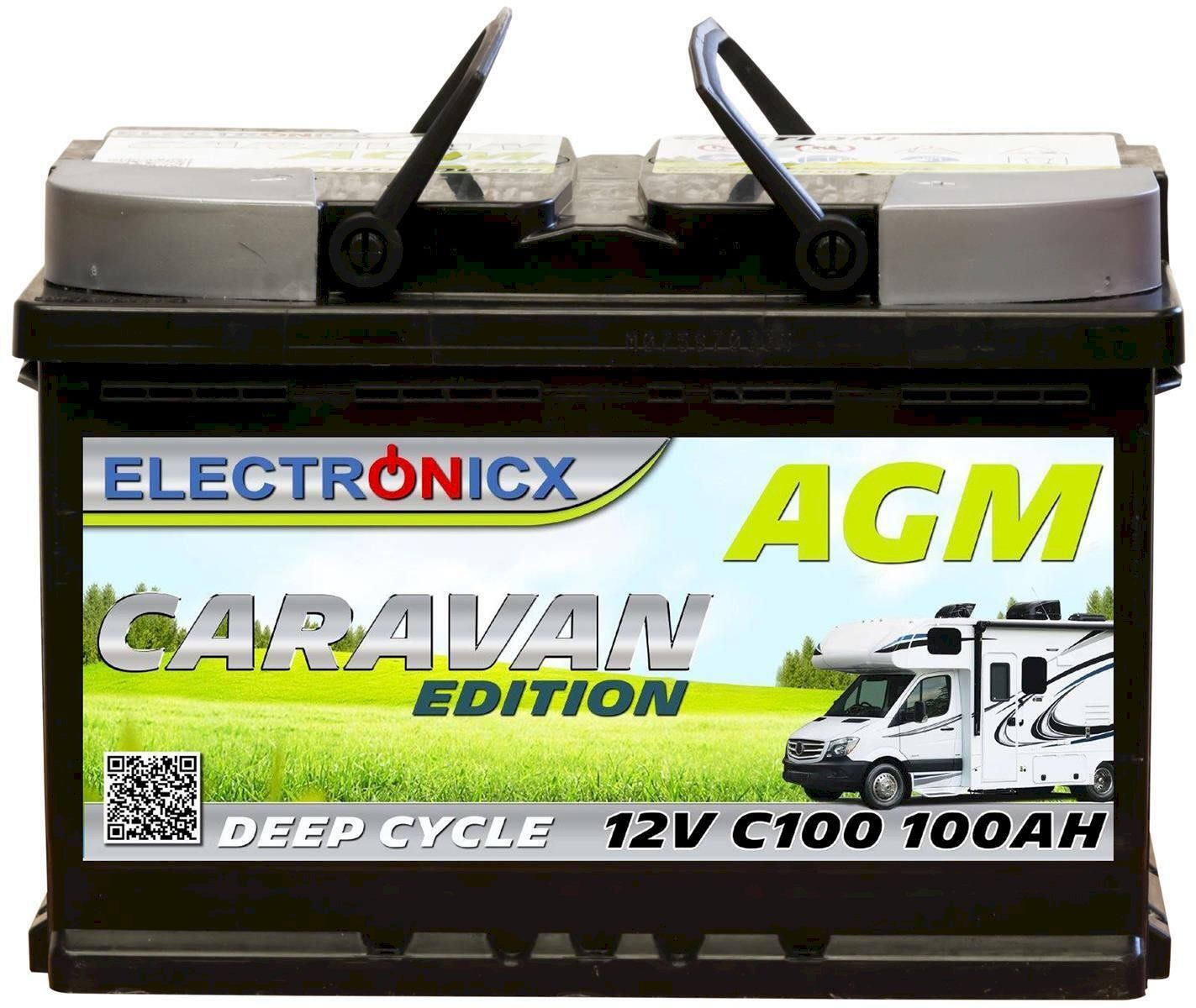 Batterien: Electronicx Caravan Batterie 100AH 12V – Neu und originalverpackt aus Bottighofen von zaap 1