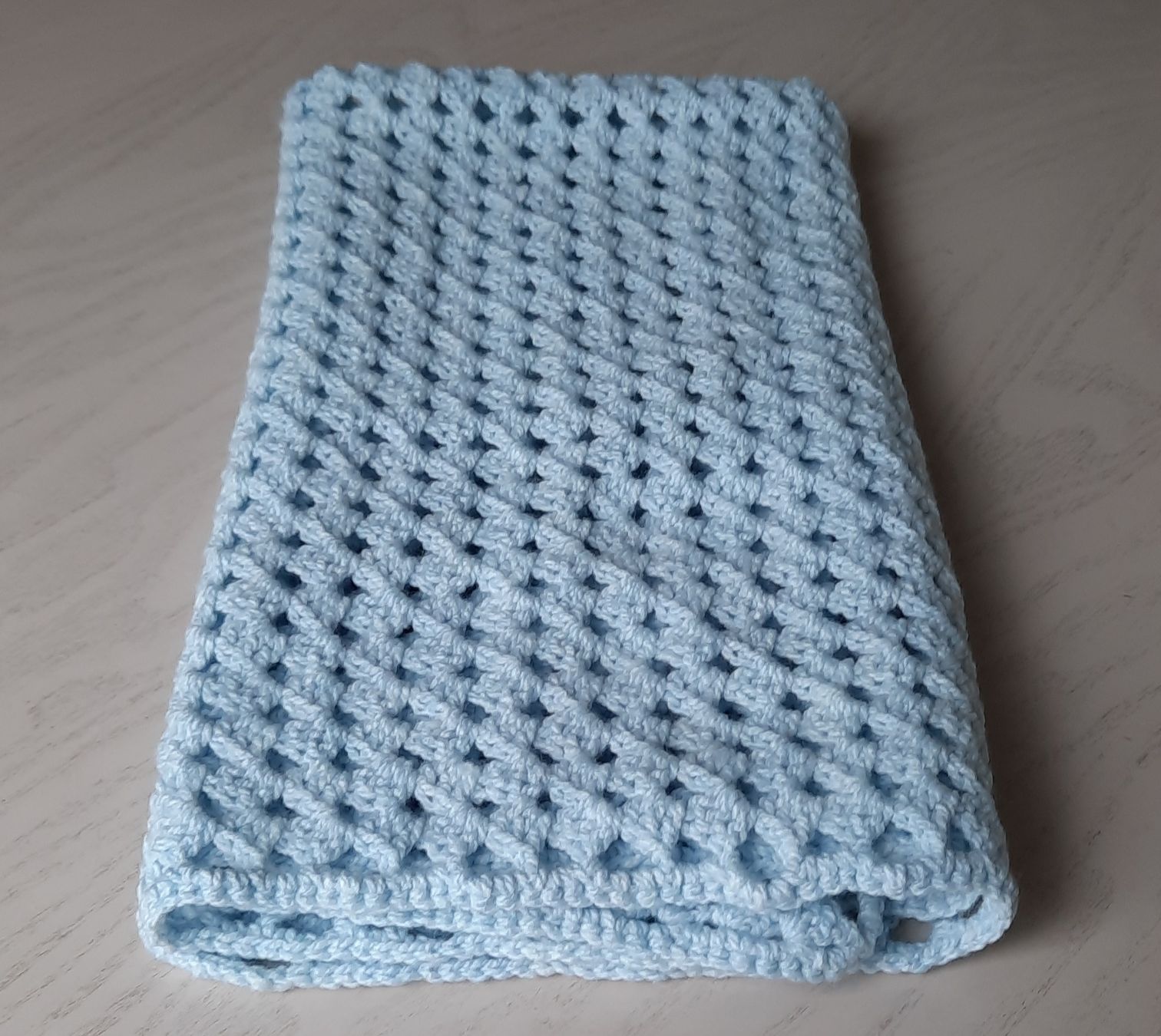 Coperte: Babydecke gehäckelt – Nuovo e nell'imballaggio originale da Engelburg venduto da Clictop