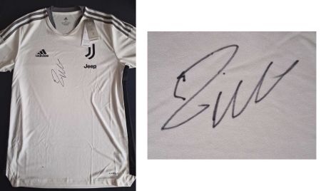 CR7 Ronaldo Cristiano Original inperson Autogramm auf Trikot