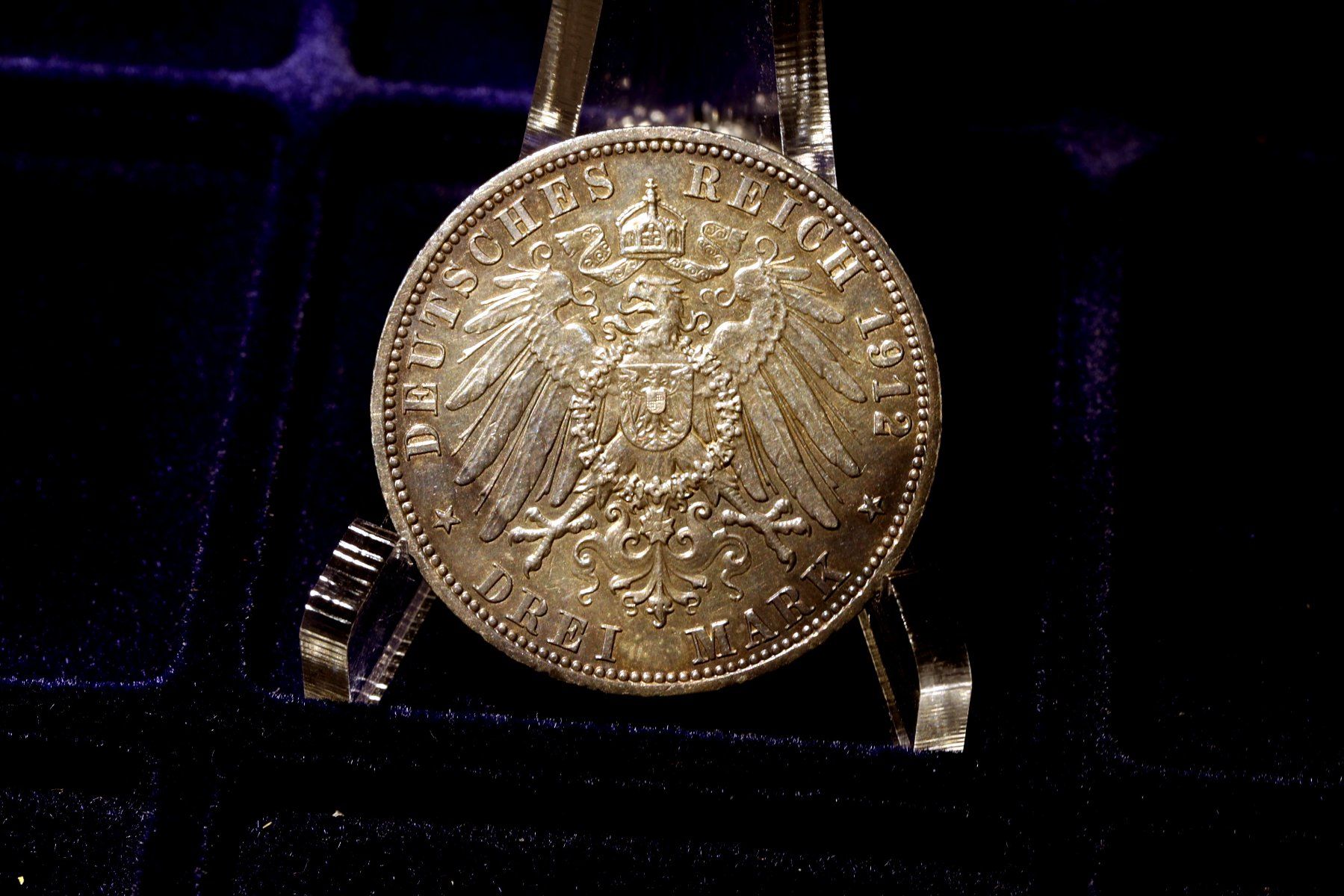 Toutes les monnaies: 3 Mark Silbermünze Preussen 1912 – D'occasion à Wetzikon ZH par Scipio80 1