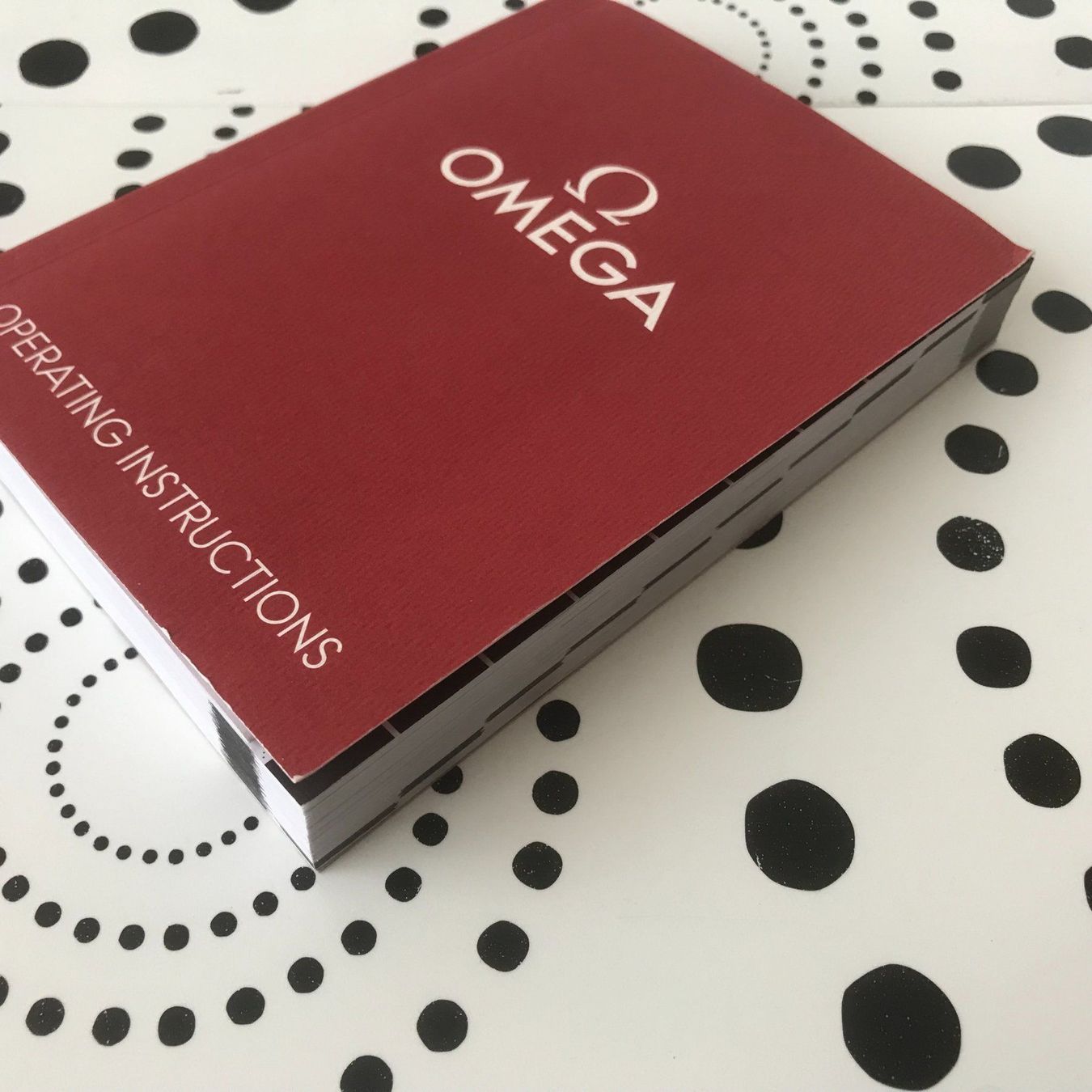 Documenti: OMEGA ORIGINAL - OPERATING INSTRUCTIONS - EDITION 09/2017 ! – Nuovo (secondo la descrizione) da Epalinges venduto da dream-watch