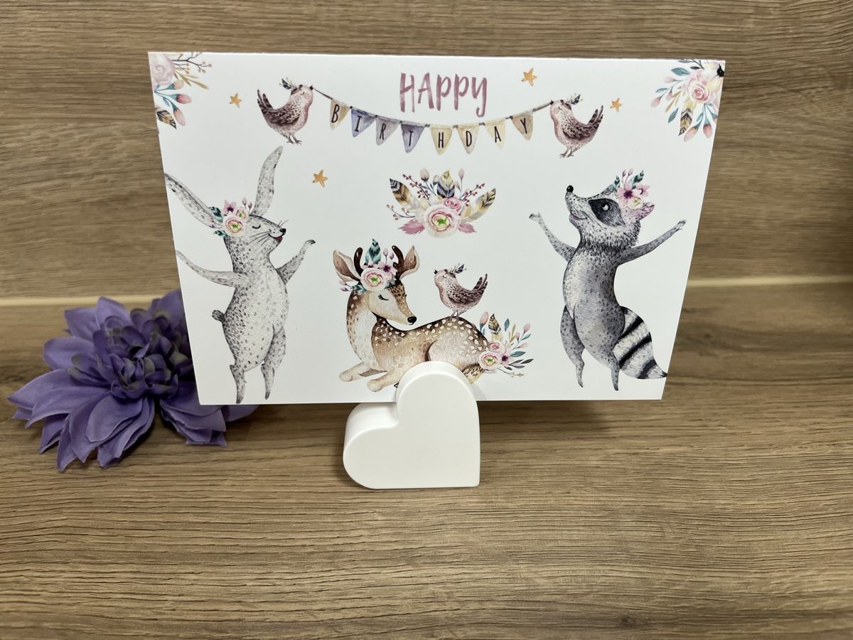 Tutte le decorazioni: Herzförmiger Kartenhalter/Tischdeko/ handgemacht – Nuovo (secondo la descrizione) da Frick venduto da van_2dhd