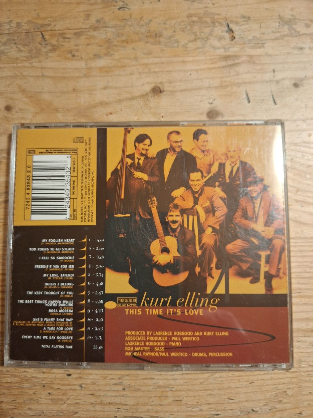 CDs: Kurt Elling " this time its love" – Gebraucht aus Schwarzenburg von Ralfi1 1