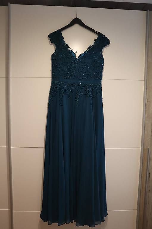 Kleider: Abendkleid petrol  – Gebraucht aus Untereggen von mic_d2tq 4