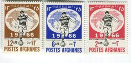 Briefmarken "Fussball". Afghanistan.