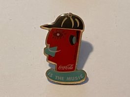 1 Pin Coca Cola - is the music