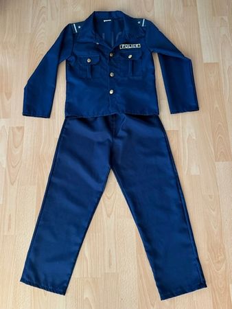 Kinder-Polizeikostüm Gr. 140