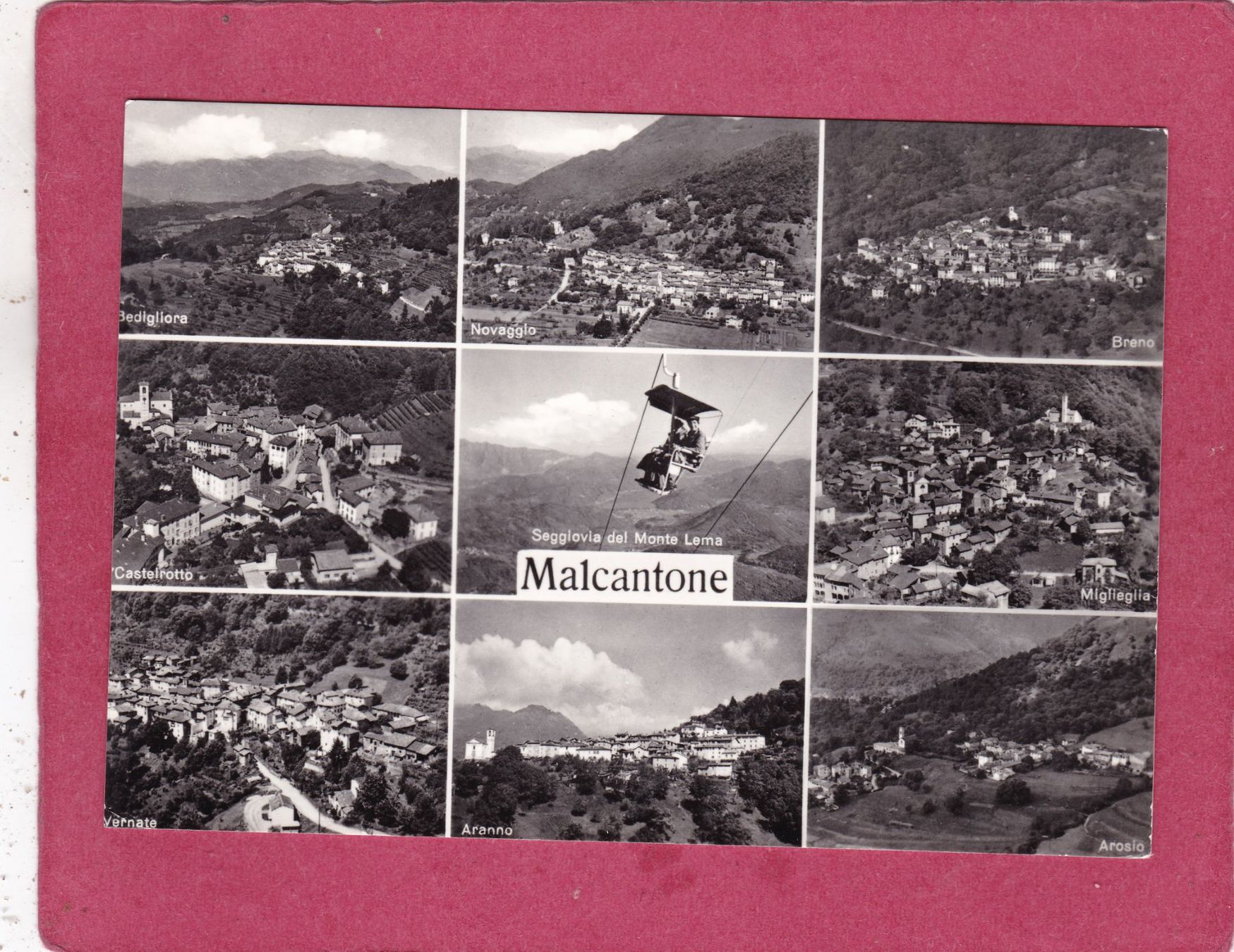 Ansichtskarten: Malcantone 1963 – Gebraucht aus Herisau von Lisegrat2008