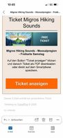 2 Gutscheine für Migros Hiking Sounds Moosalregion