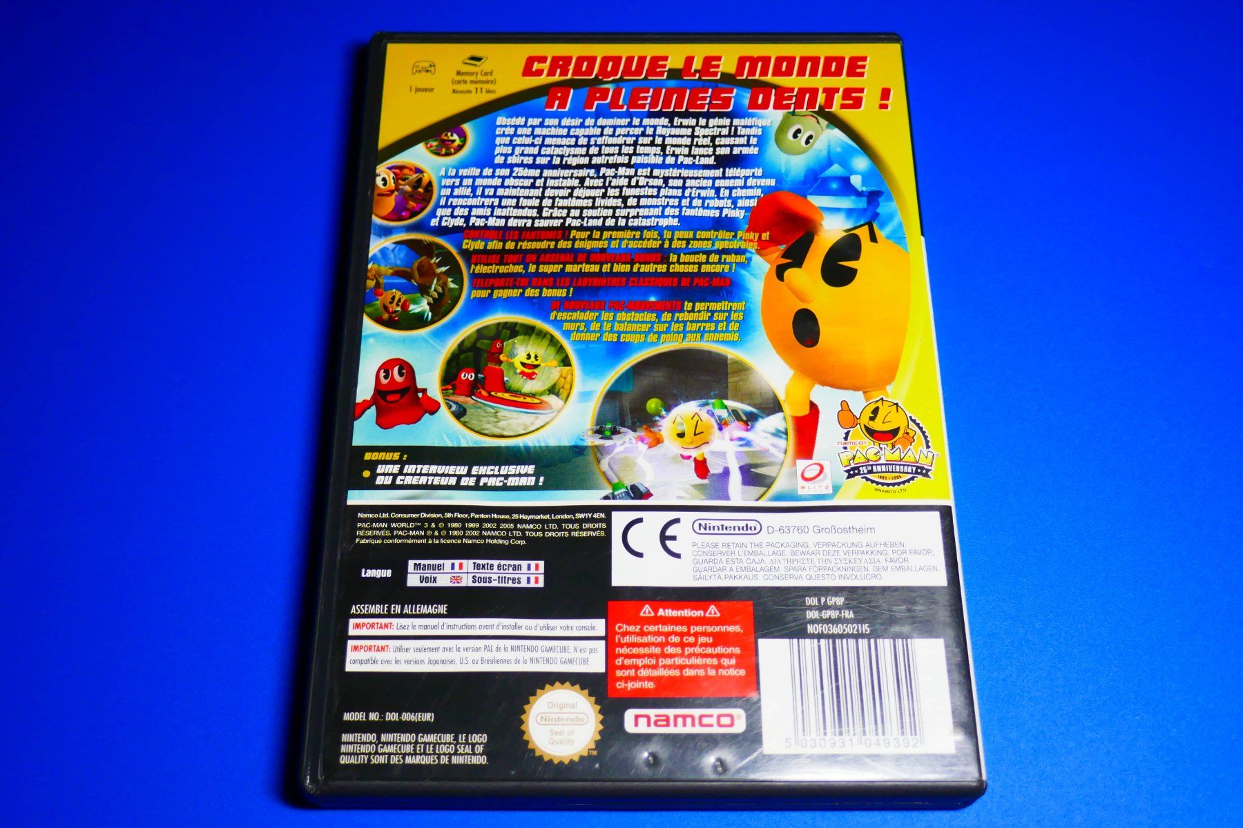 Nintendo Spiele: Pac-Man World 3 - Nintendo GameCube – Gebraucht aus Vuarrens von Espace-Retro 2