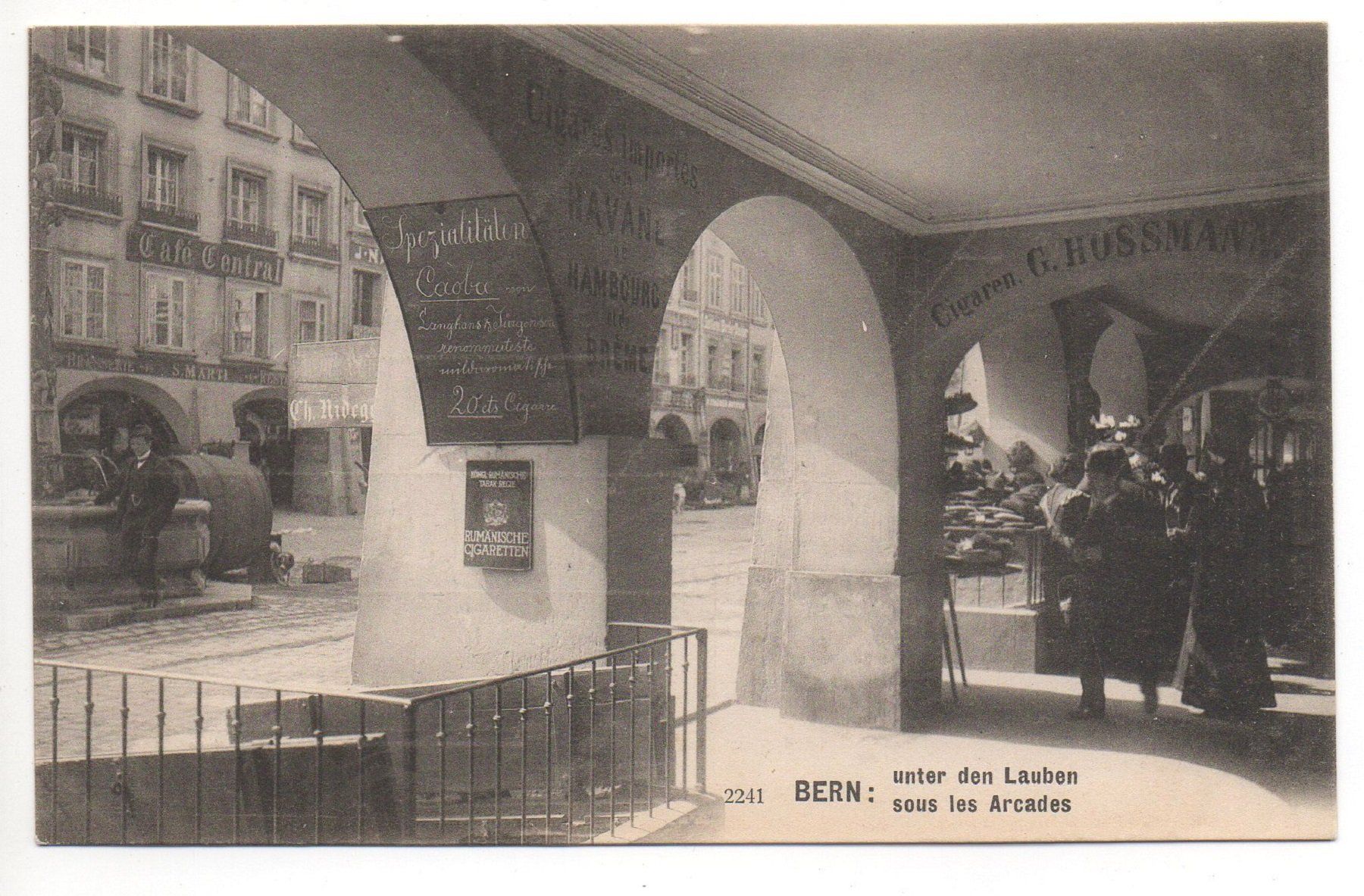 Cartoline postali: BERN unter den Lauben - Café Central – Nuovo (secondo la descrizione) da Jona venduto da philajona