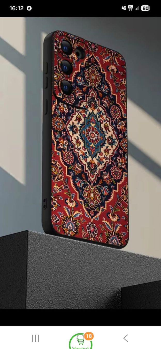 Samsung Cover & Protezioni schermo: Handy Hülle Samsung Galaxy S24, Orient Teppich Muster – Nuovo e nell'imballaggio originale da Naters venduto da Armenuhi_Maghakyan