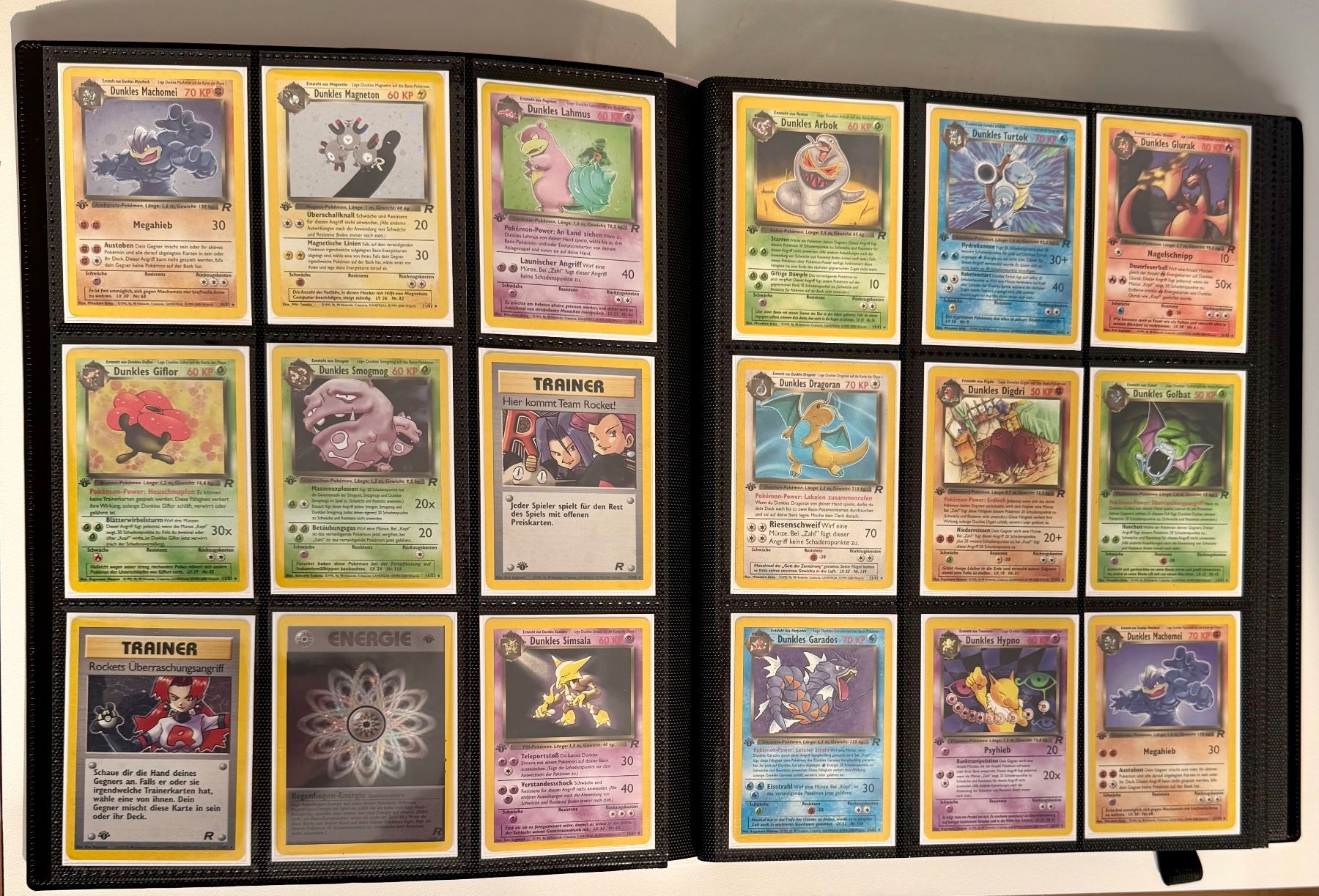 Pokémon Carte collezionabili: Pokémon Team Rocket 1st Edition - komplettes Set - 2000 - DE – Usato da Dübendorf venduto da mar_86q9 1