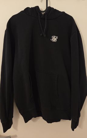 SikSilk Hoodie, Schwarz, Grösse M