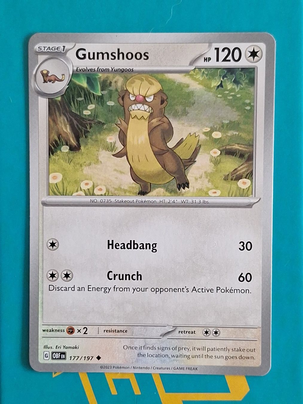 Pokémon Carte collezionabili: Grumpig - Pokemon Obsidian Flames – Usato da Altstätten SG venduto da GGsGameshop