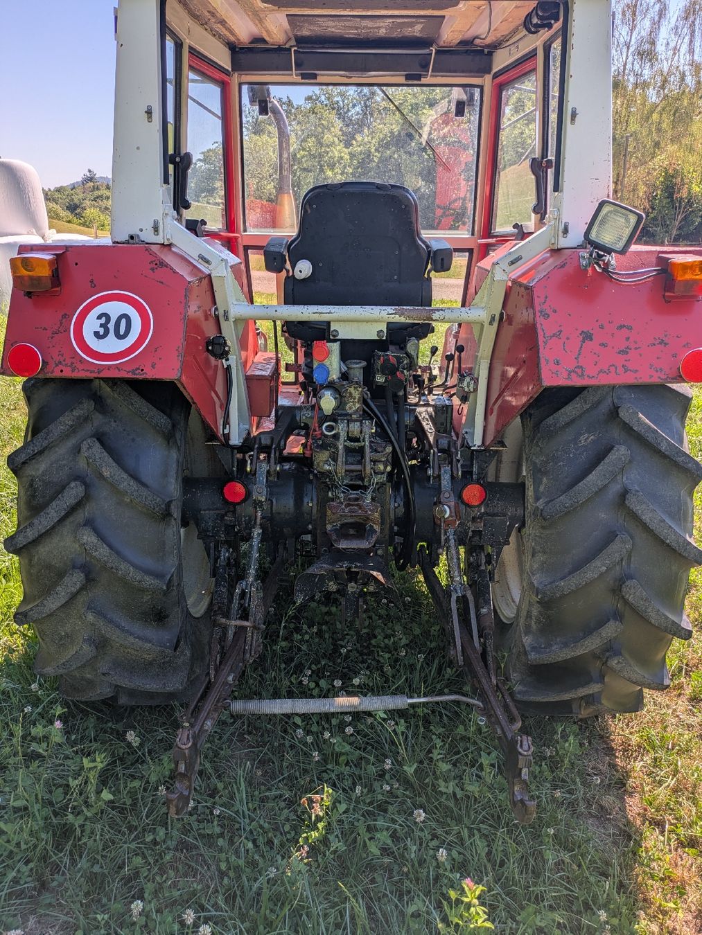 Steyr Trattori: Traktor Steyr 8065 Allrad Turbo – Usato da Veltheim AG venduto da Farmingboy99 1