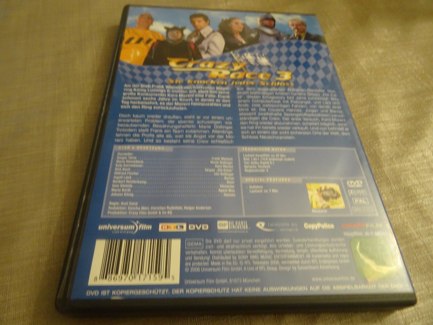 Alle DVDs: Crazy Race 3 DVD - – Gebraucht aus Olten von Disc-Verkauf 2