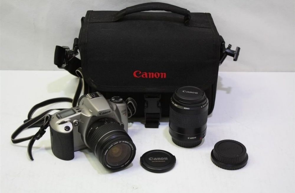Appareil Photo Canon EOS 3000 – Argentique 35mm, Noir, Autofocus