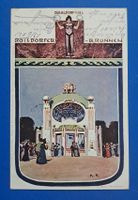 Künstler AK von 1902 Düsseldorf Roisdorfer Brunnen gelaufen 