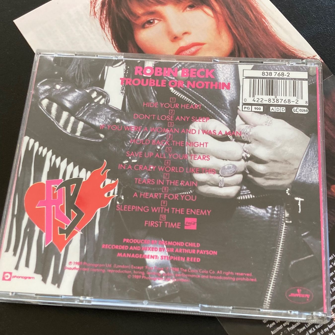 CD: Robin Beck - Trouble Or Nothin' – Usato da Bern venduto da Ntsamina 1