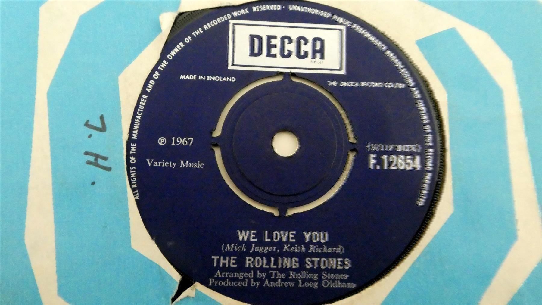 Schallplatten: Rolling Stones - We Love You Dandelion – Gebraucht aus Frauenfeld von Astra13 5