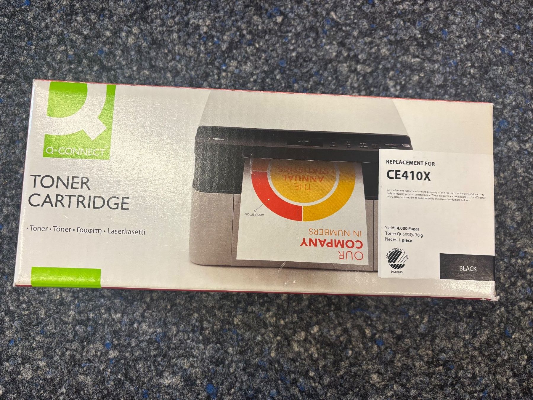 Cartucce per stampanti & toner: Q-Connect Toner CE410X schwarz neu – Nuovo e nell'imballaggio originale da Aarau venduto da ric_j2fq