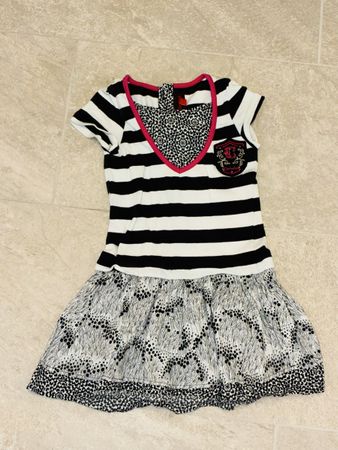 Catimini Sommerkleid, Grösse 5 Jahre, gestreift/gemustert