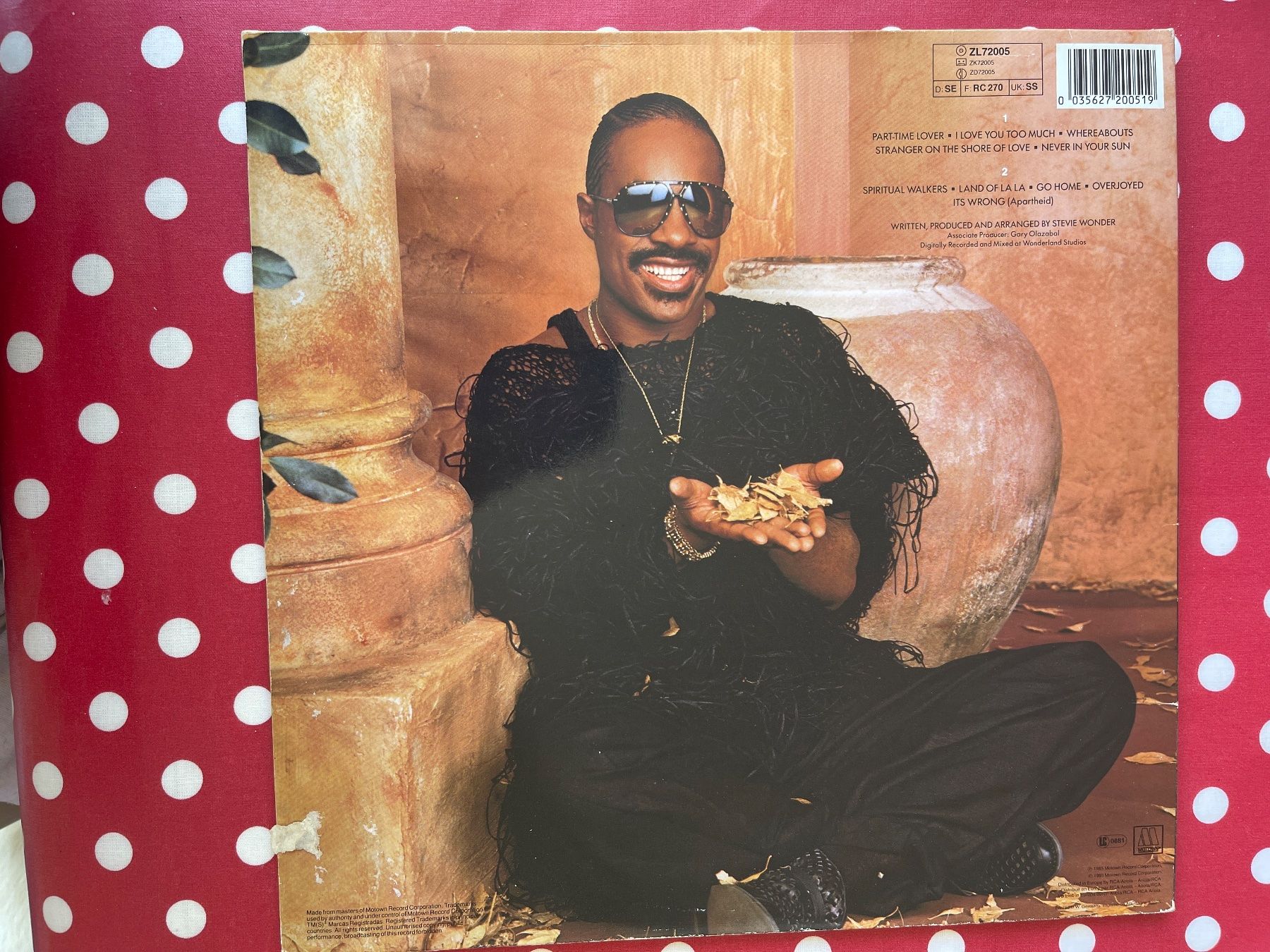 Schallplatten: A533/STEVIE WONDER - IN SQUARE CIRCLE – Gebraucht aus Frutigen von Philippe_jsp 1