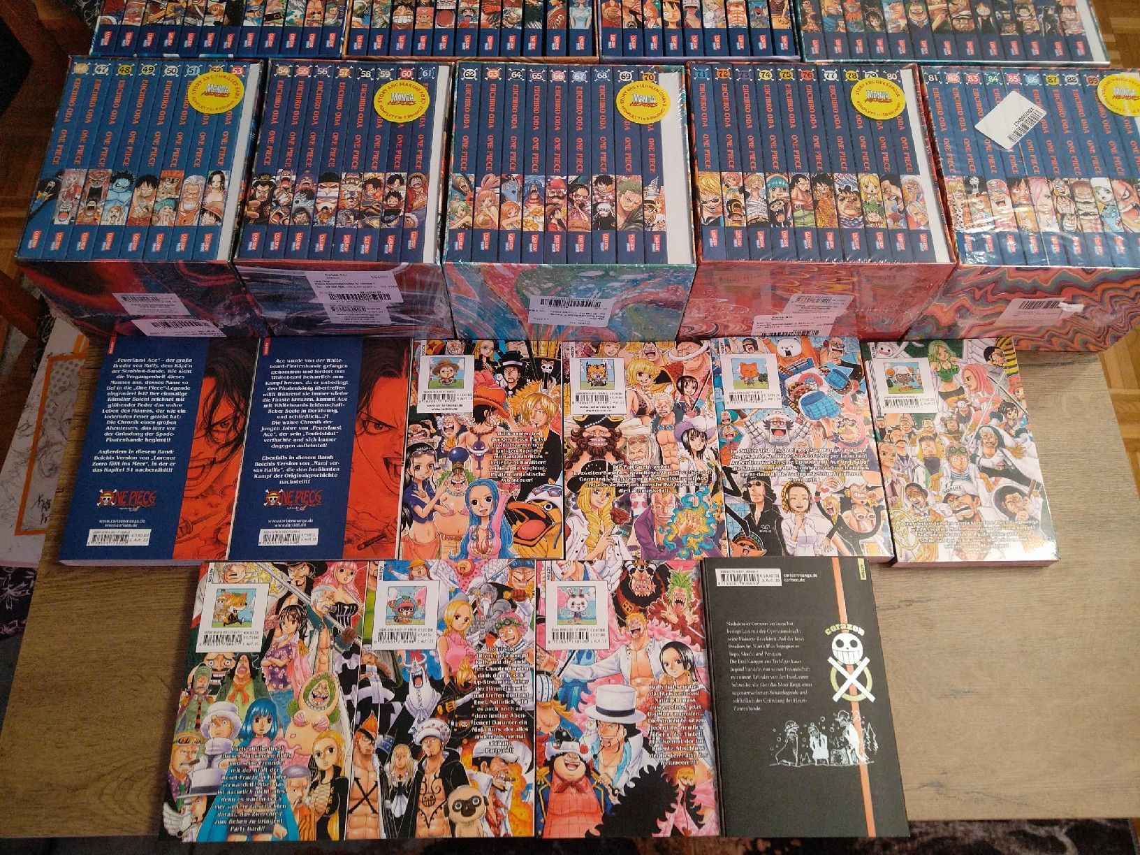 Fumetti: One Piece Manga Sammlung Bände 1-90+ Extra – Nuovo (secondo la descrizione) da Langenthal venduto da Amin_23 1