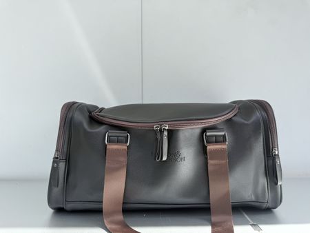 Henggler & Henson Reisetasche dunkelbraun guter Zustand