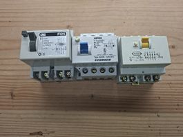 FI Fehlerstromschutzschalter 10 25 A 30/10mA 3 Stück