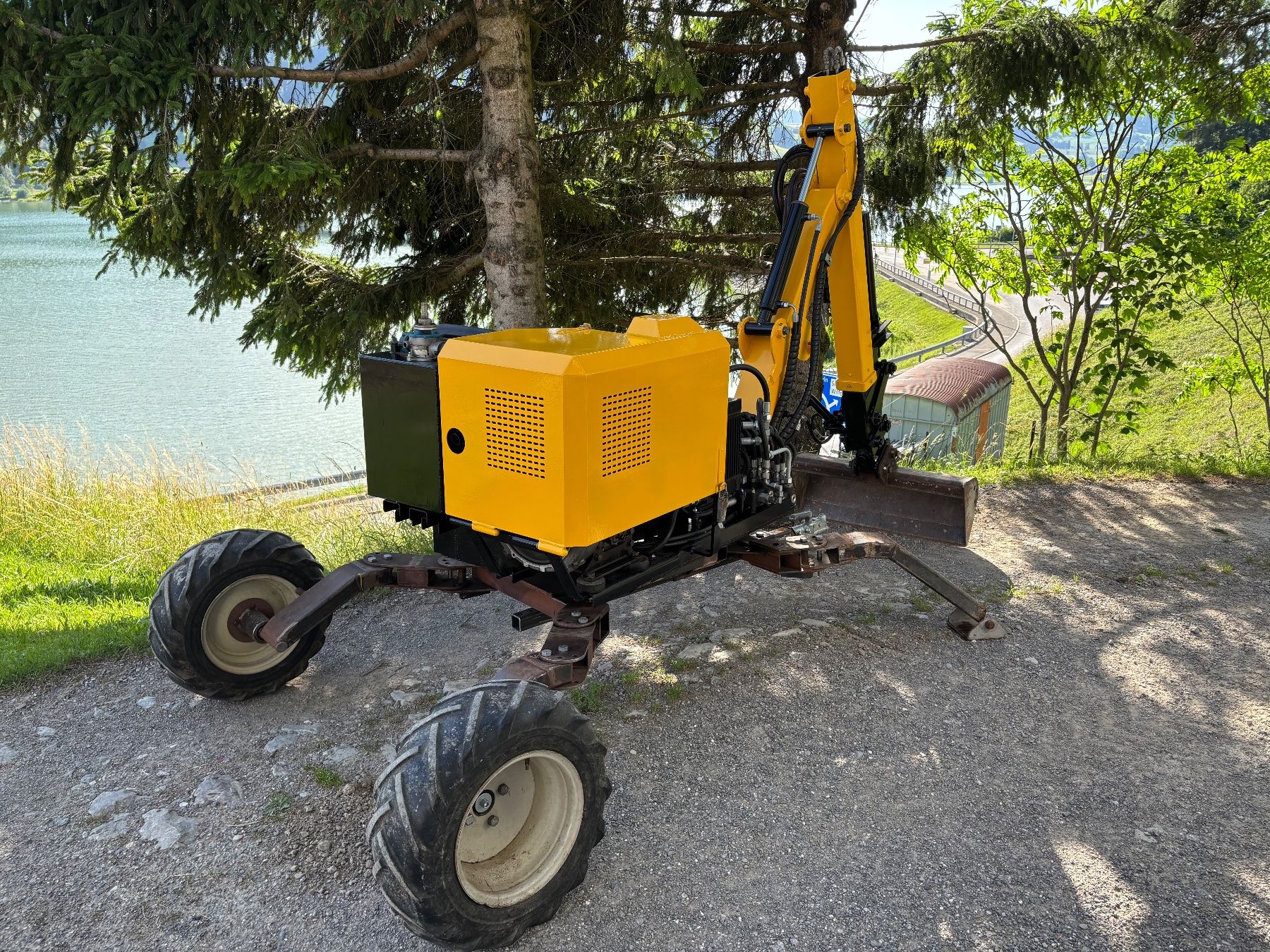 Excavateurs: Schreitbagger Eigenbau Menzi muck – D'occasion à Euthal par gueschtel72 1