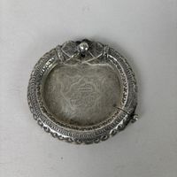Vide-poche ancien en argent, décor oriental. Rare!