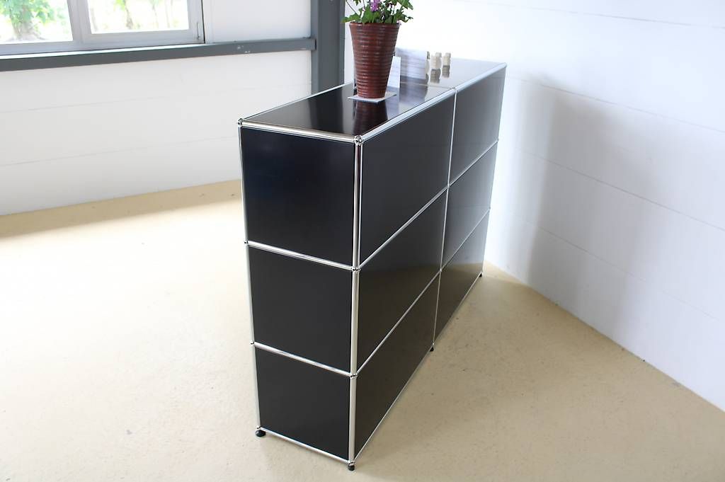 USM Étagères: USM Sideboard in Graphitschwarz,neuwertig – D'occasion à Meinisberg par atelier_TILIJA 9