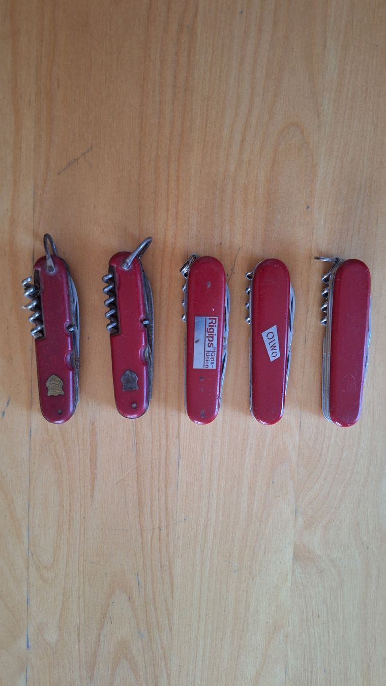 Victorinox Coltelli tascabile: 5 Sackmesser rot – Usato da Bönigen venduto da saft195619