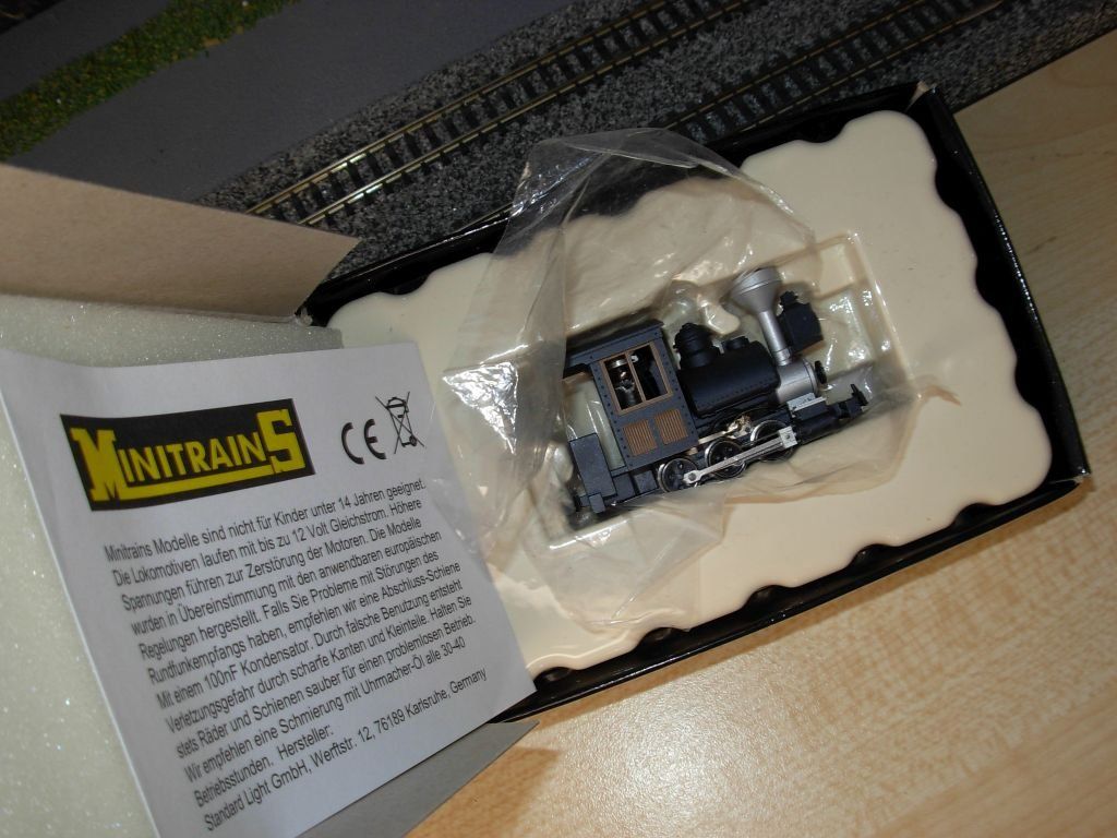 Modellini di ferrovie: H0e: Porter Saddle Tank – Nuovo e nell'imballaggio originale da Oberrieden venduto da Hobbyschiff 2