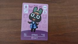 Animal Crossing amiibo Karte,  O'Hare / Nico, Nr. 390