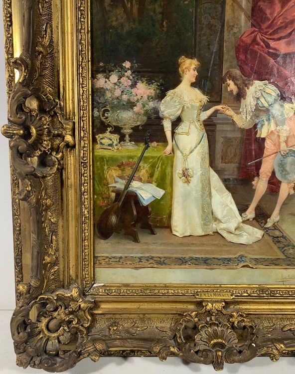 Francesco La Monaco (18821937) grosses Gemälde Kaufen auf Ricardo