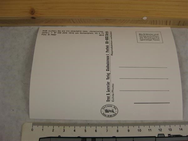Cartoline postali: AK SVB Berner Tram Strassenbahn – Usato da Malters venduto da Marosko 1