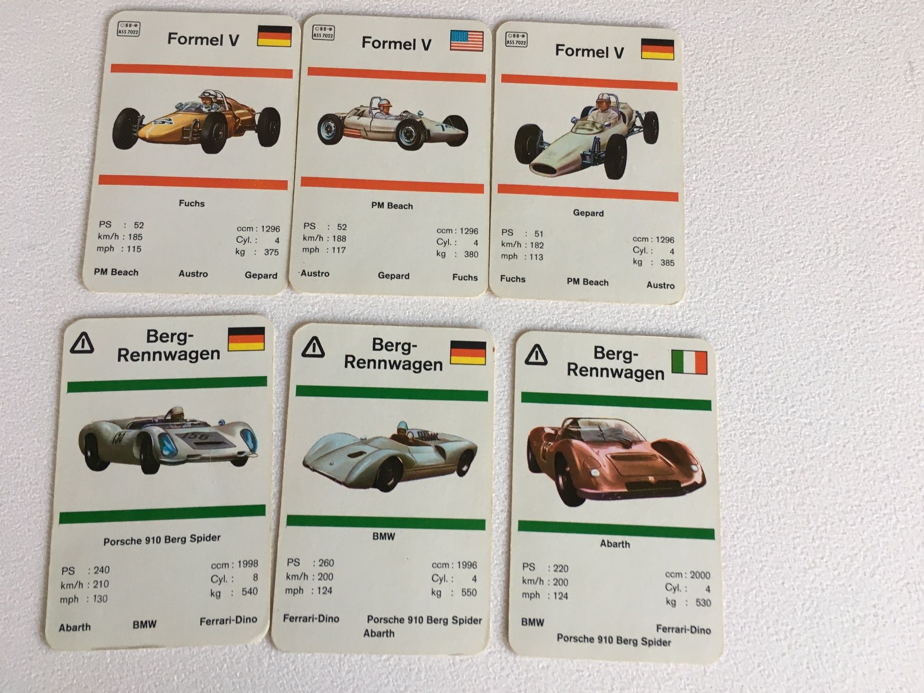 Giocattoli: Quartett Rennwagen – Usato da Grellingen venduto da Toyhamster 4