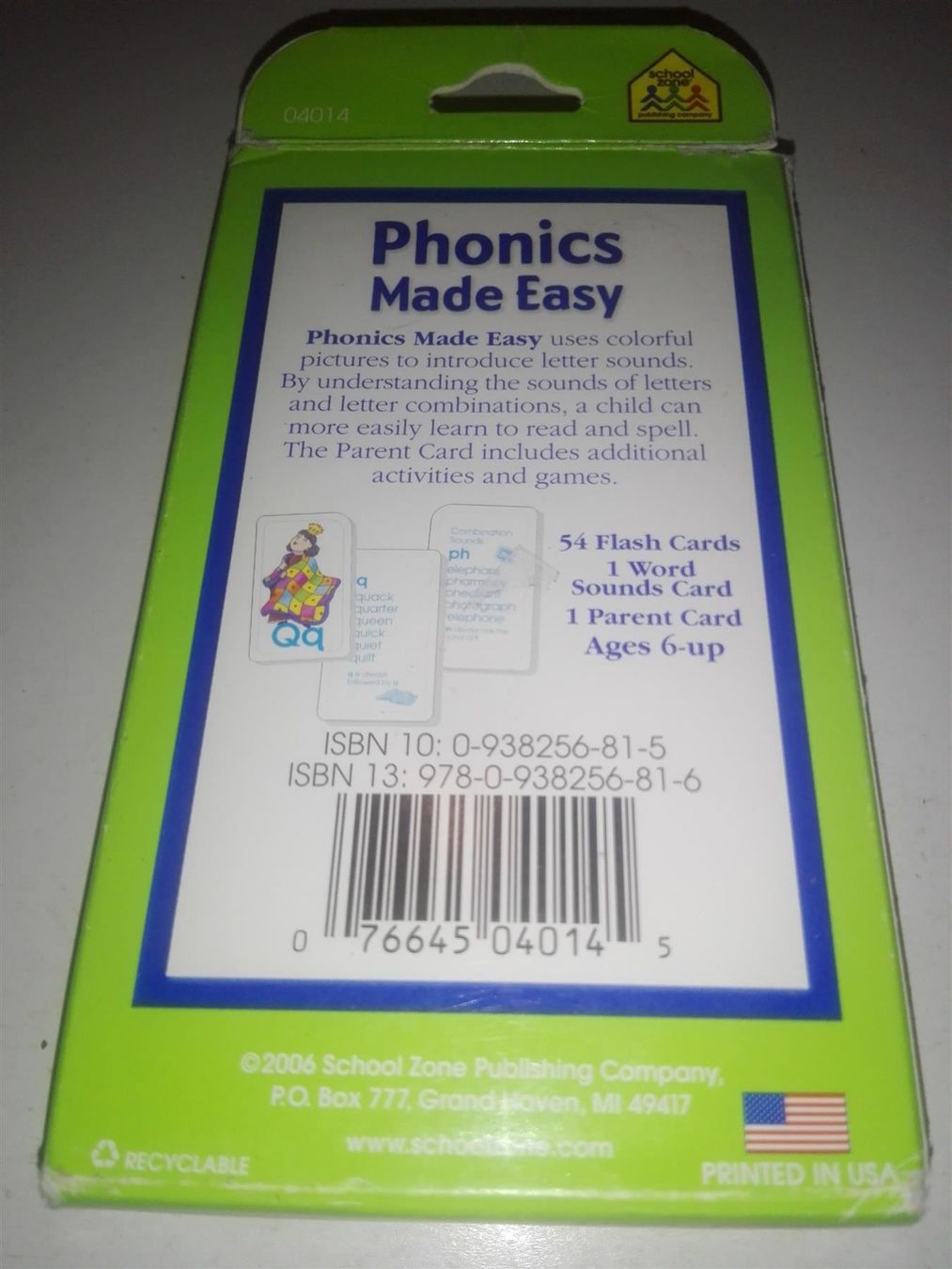 Giochi: Phonics Made Easy (Flash Cards) -English – Nuovo e nell'imballaggio originale da St. Gallen venduto da elk2021 8