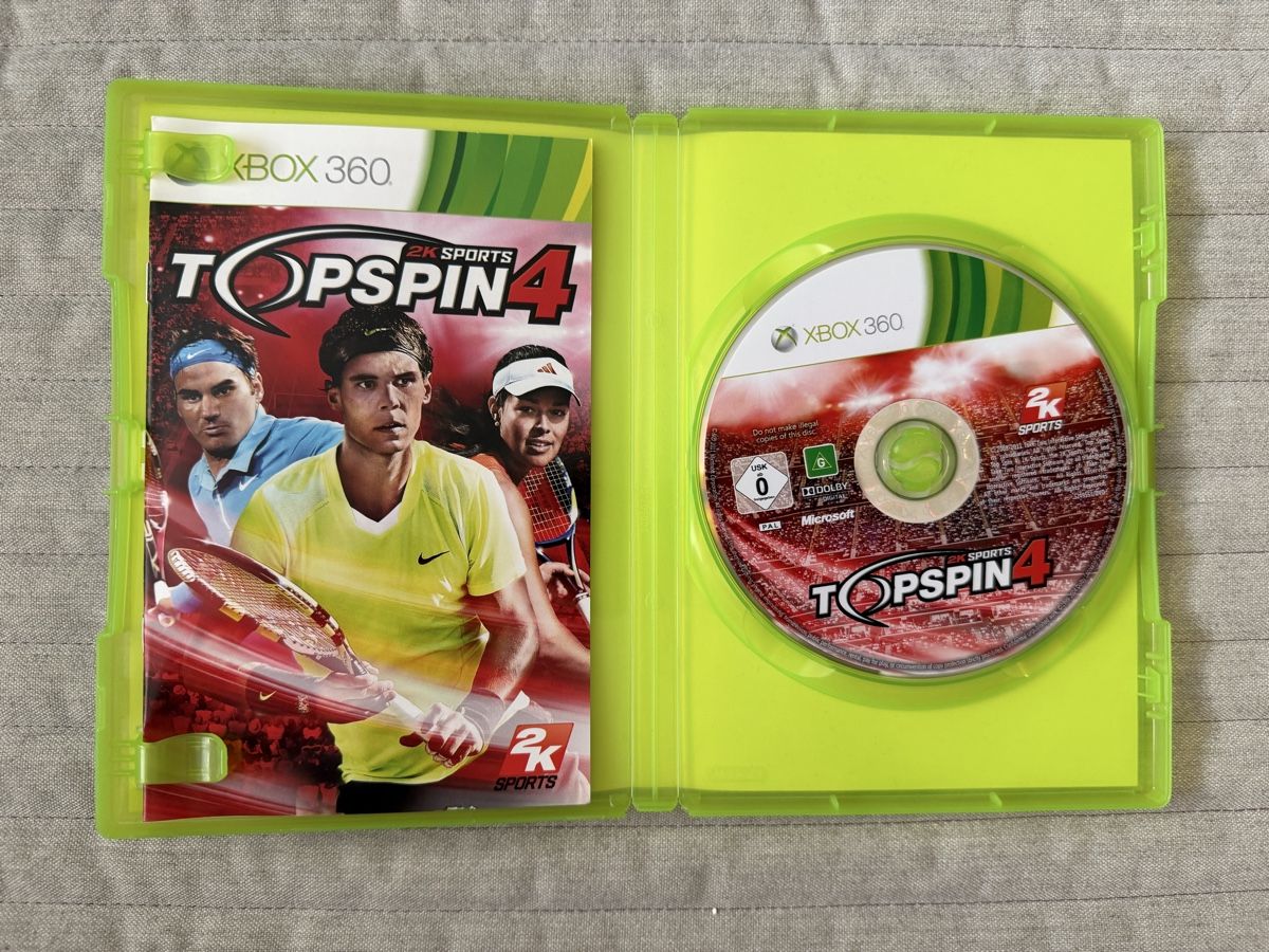 Microsoft Spiele: Topspin 4 für Xbox 360 – Gebraucht aus Thunstetten von Virus_33 1