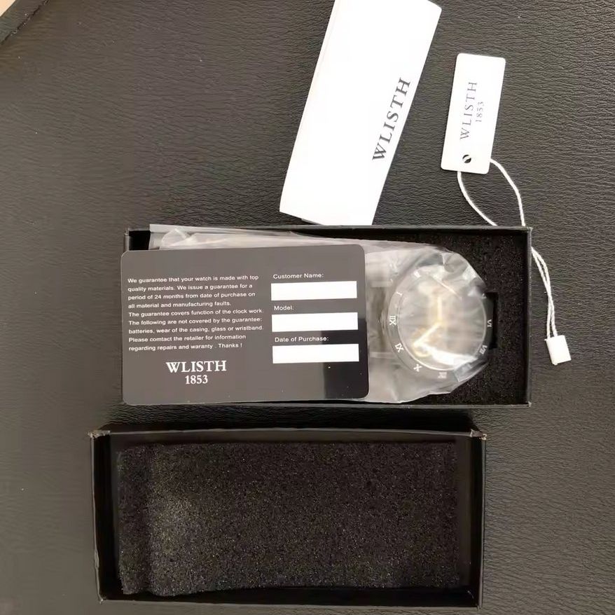 Uhren: Automatikuhr mit hohlem Gehäuse schwarzem Armband – Neu und originalverpackt aus Lausanne von WATCH-WORLD 3