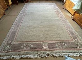 Grand tapis népalais authentique 248 x 355 cm