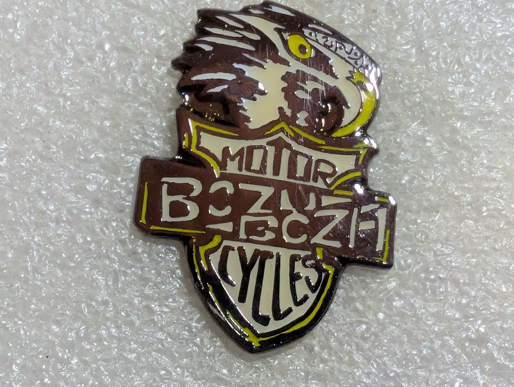 Placchette & Badge: Ansteckpin 158: Motor Cycleas – Usato da Oppligen venduto da Pin-Fall-Shop