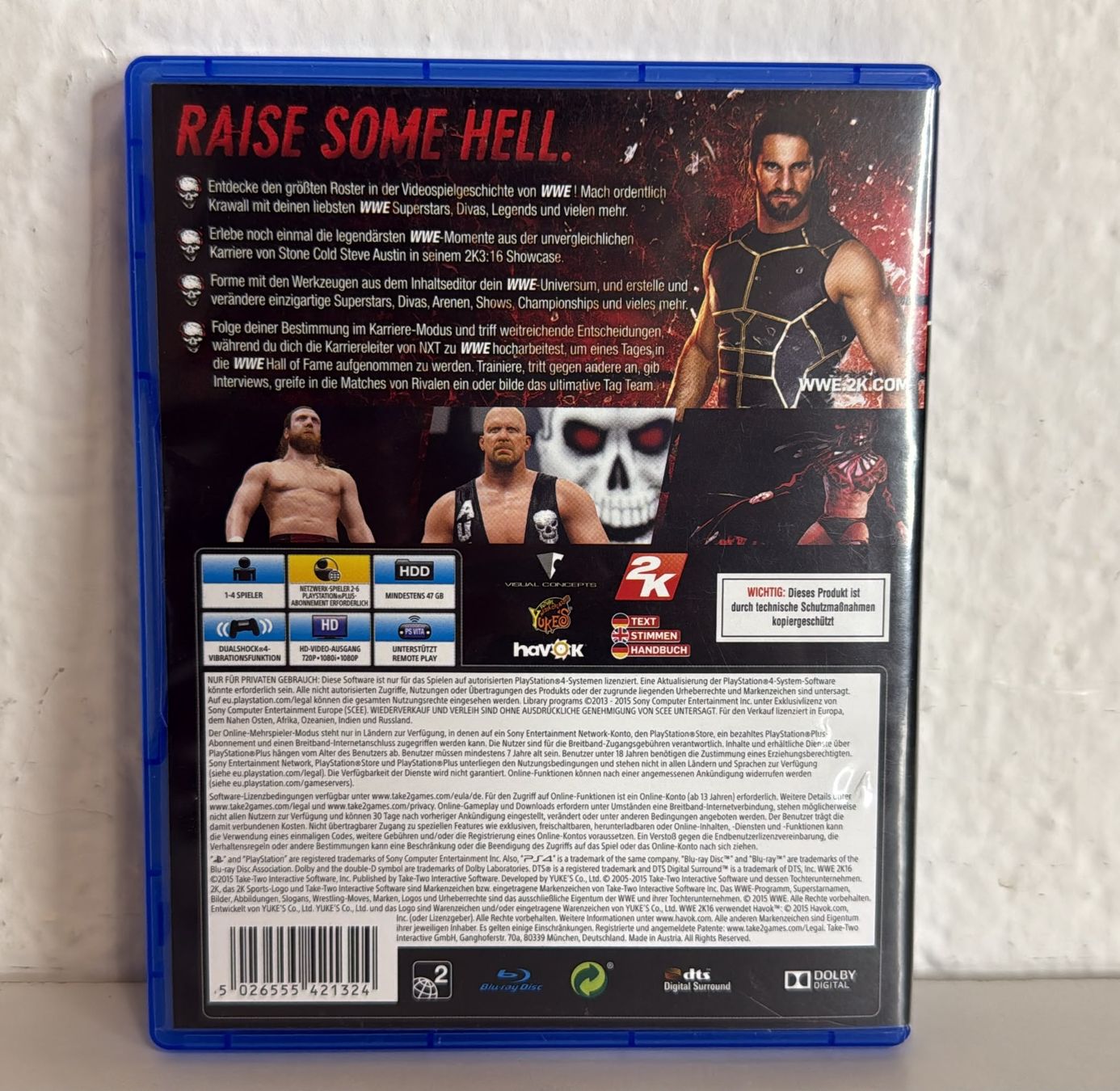 Spiele: WWE 2K16 PS4 Spiel  – Gebraucht aus Ehrendingen von lax21 1