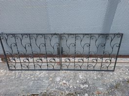 2 Schmiedeeisen Gitter 153x57cm