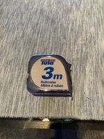 Rollmeter Tula 3m Bandmass silberfarben guter Zustand